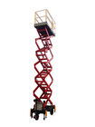 6 meters van de hoogte de mobiele hydraulische schaar lift met de gemotoriseerde capaciteit van de apparatenlading bij 450Kg
